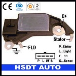 D412 DELCO auto spare parts alternator voltage regulator Delco 1116412, 1116434 (stamped 412, 434)