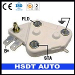 D10AC DELCO auto spare parts alternator voltage regulator FOR Delco 10SI 12SI 15SI 17SI 27SI/Type 100, 205 Series IR/EF